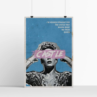 halsey Silk Poster Wall Decor 20 x 13 Inch 24 x 36 Inch