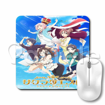 Sakura Quest Custom Printed Computer Mouse Pad Personalized Mousepad
