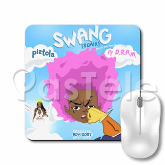 Swang Pistola Feat DRAM Custom Printed Computer Mouse Pad Personalized Mousepad