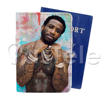 Gucci Mane Custom PU Leather Passport Travel Baggage Tag Cover