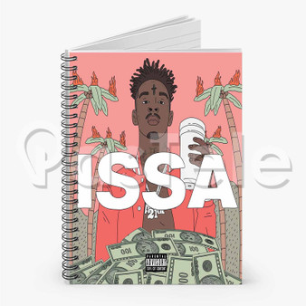 21 Savage Baby Girl Custom Personalized Spiral Notebook Cover Prin Ruled Line Book