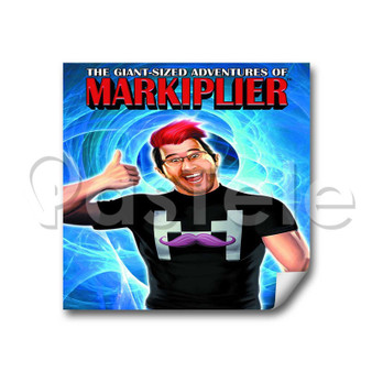 Markiplier Smile Custom Stickers White Transparent Vinyl Decals Labels