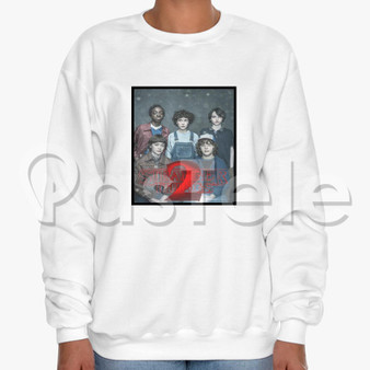 Stranger Things Custom Unisex Crewneck Sweatshirt Cotton Polyester Fabric Cloth