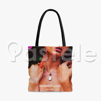 Summer Love Jaylien Custom Personalized Tote Bag Polyester Cotton Bags Unisex
