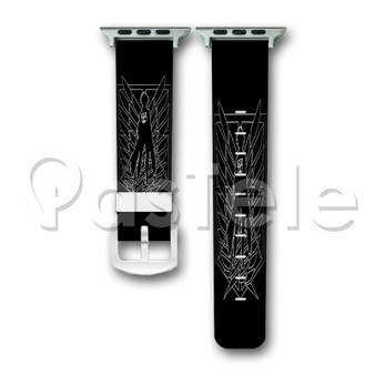 Shingeki no Kyojin Attack on Titan Scouting Legion Eren Custom Personalized Apple Watch Band 38mm 40mm 42mm 44mm Leather PU