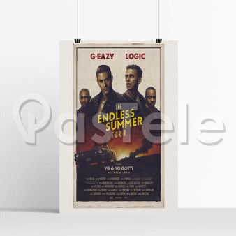 G Eazy Logic The Endless Summer Tour New Custom Silk Poster Print Wall Decor 20 x 13 Inch 24 x 36 Inch