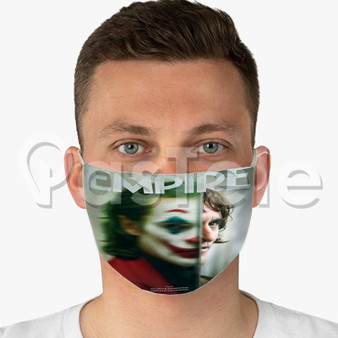 Joker Empire Custom Fabric Face Custom Fabric Face Mask Polyester Two Layers Cloth