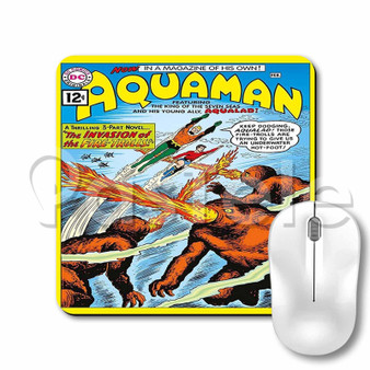 Aquaman The Invasion of the Fire Trolls Custom Printed Computer Mouse Pad Personalized Mousepad