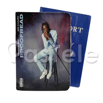 Famous Dex Proofread Custom PU Leather Passport Travel Baggage Tag Cover
