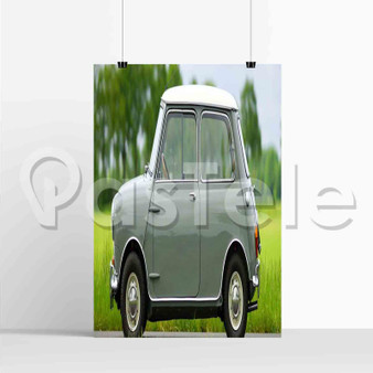 1965 austin mini cooper Silk Poster Print Wall Decor 20 x 13 Inch 24 x 36 Inch Home Decor