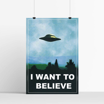 x files Silk Poster Wall Decor 20 x 13 Inch 24 x 36 Inch