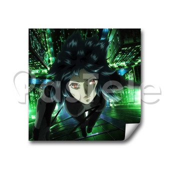 Ghost in the Shell Stand Alone Complex Custom Stickers White Transparent Vinyl Decals Labels