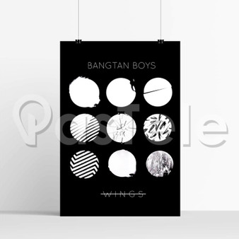 Bangtan Boys Wings BTS Silk Poster Wall Decor 20 x 13 Inch 24 x 36 Inch