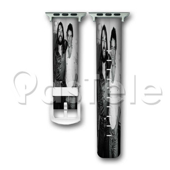 Bob Seger and Bruce Springsteen Custom Personalized Apple Watch Band 38mm 40mm 42mm 44mm Leather PU Watch