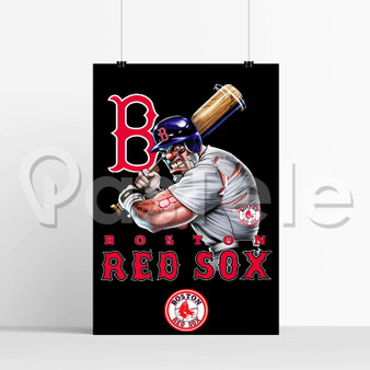 Boston Red Sox MLB Silk Poster Wall Decor 20 x 13 Inch 24 x 36 Inch