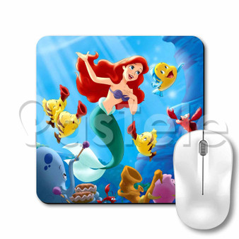 little mermaid Custom Personalized Printed Computer Mouse Pad Personalized