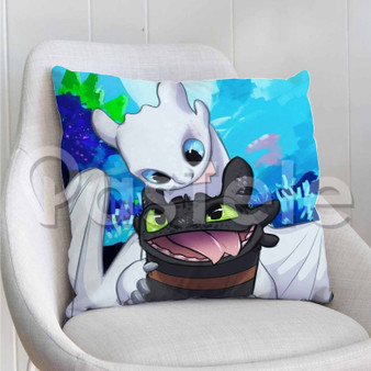 Toothless and Lightfury Custom Personalized Pillow Decorative Cushion Sofa Cover