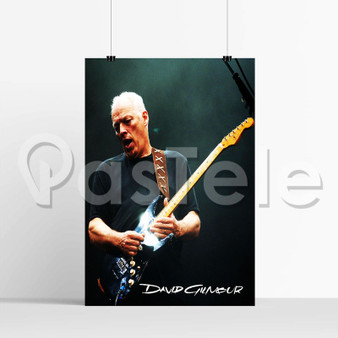 David Gilmour Pink Floyd Silk Poster Wall Decor 20 x 13 Inch 24 x 36 Inch