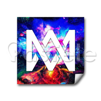 marcus and martinus galaxy Custom Personalized Stickers White Transparent Vinyl Decals