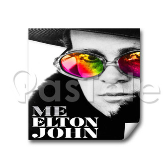 Me Elton John Custom Personalized Stickers White Transparent Vinyl Decals