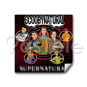 Supernatural Scooby Doo Custom Personalized Stickers White Transparent Vinyl Decals