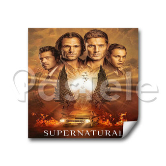 Supernatural Season 15 Custom Personalized Stickers White Transparent Vinyl Decals