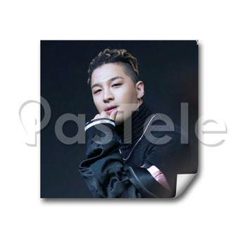 taeyang bigbang Custom Personalized Stickers White Transparent Vinyl Decals