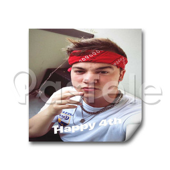 Taylor Caniff Custom Personalized Stickers White Transparent Vinyl Decals