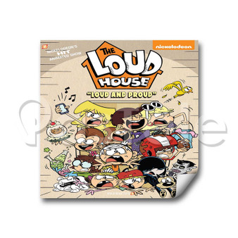 The Loud House Custom Personalized Stickers White Transparent Vinyl Decals