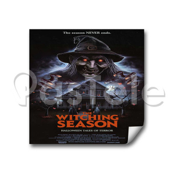 The Witching Season Custom Personalized Stickers White Transparent Vinyl Decals