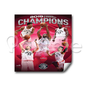 Toronto Raptors NBA Champions Custom Personalized Stickers White Transparent Vinyl Decals