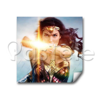 wonder woman Custom Personalized Stickers White Transparent Vinyl Decals