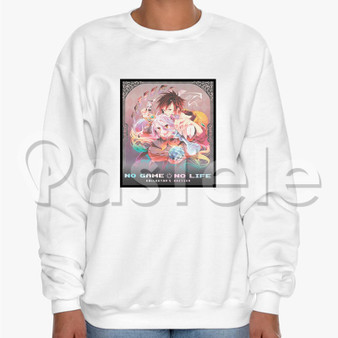 No Game No Life Custom Unisex Crewneck Sweatshirt Cotton Polyester Fabric Sweater