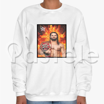 Seth Rollins WWE Custom Unisex Crewneck Sweatshirt Cotton Polyester Fabric Sweater