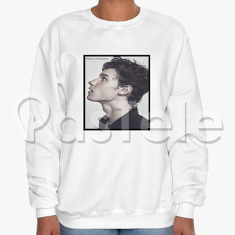 Shawn Mendes Custom Unisex Crewneck Sweatshirt Cotton Polyester Fabric Sweater