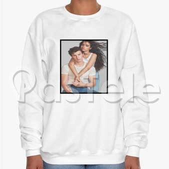 Shawn Mendes and Camila Cabello Custom Unisex Crewneck Sweatshirt Cotton Polyester Fabric Sweater