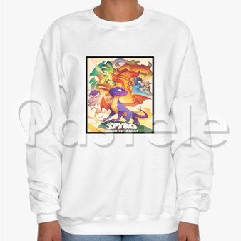 Spyro Reignited Trilogy Custom Unisex Crewneck Sweatshirt Cotton Polyester Fabric Sweater