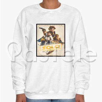 Star Wars Solo Custom Unisex Crewneck Sweatshirt Cotton Polyester Fabric Sweater