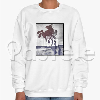 Tanya Tucker While I m Livin Custom Unisex Crewneck Sweatshirt Cotton Polyester Fabric Sweater