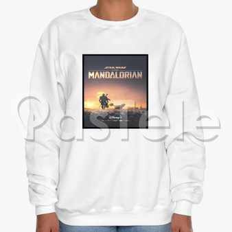 The Mandalorian Custom Unisex Crewneck Sweatshirt Cotton Polyester Fabric Sweater