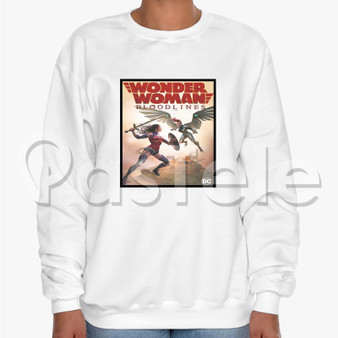 Wonder Woman Bloodlines Custom Unisex Crewneck Sweatshirt Cotton Polyester Fabric Sweater
