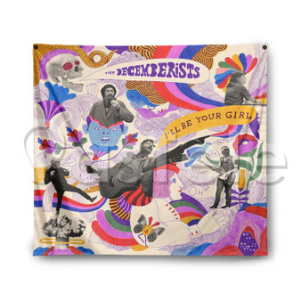 The Decemberists Custom Printed Silk Fabric Tapestry Indoor Wall Decor Hanging Home Art Decorative Wall Painting