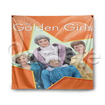 The Golden Girls Custom Printed Silk Fabric Tapestry Indoor Wall Decor Hanging Home Art Decorative Wall Painting