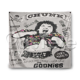 The Goonies Chunk Custom Printed Silk Fabric Tapestry Indoor Wall Decor Hanging Home Art Decorative Wall Painting