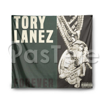 Tory Lanez Forever Custom Printed Silk Fabric Tapestry Indoor Wall Decor Hanging Home Art Decorative Wall Painting