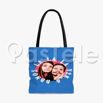 Y2 K bbno Lalala Custom Personalized Tote Bag Unisex Polyester Cotton Bags