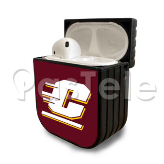 Central Michigan Chippewas Custom Personalized Airpods Pro Gen 1 2 Case Cover Protective