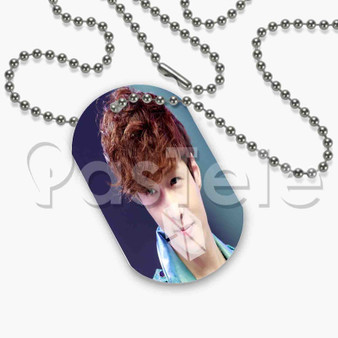 Exo Zhang Yixing Custom Art Personalized Dog Tags ID Name Tag Pet Tag