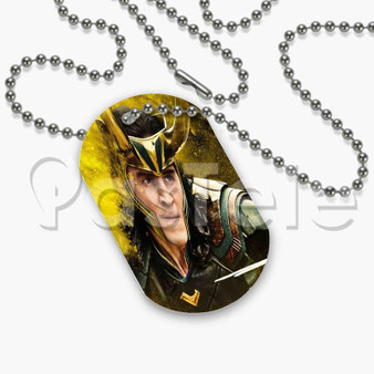 Loki Custom Art Personalized Dog Tags ID Name Tag Pet Tag