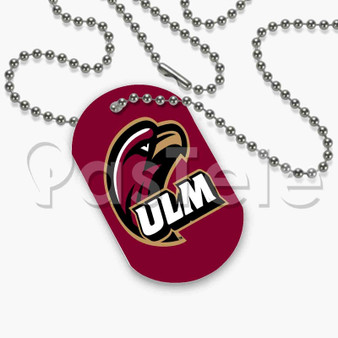 Louisiana Monroe Warhawks Custom Art Personalized Dog Tags ID Name Tag Pet Tag